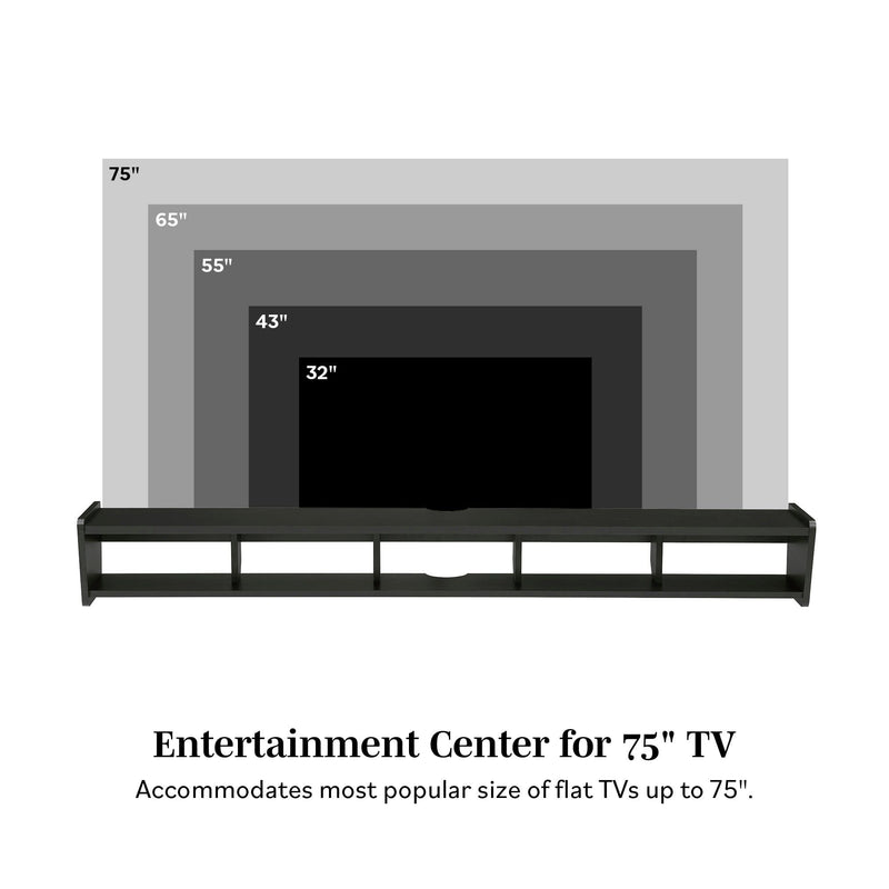 Modern Wall-Mounted Floating TV Stand