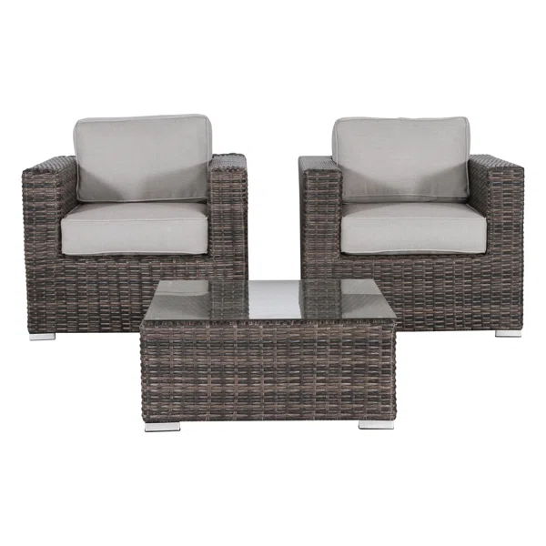 2 Person Seating Set With Cushions