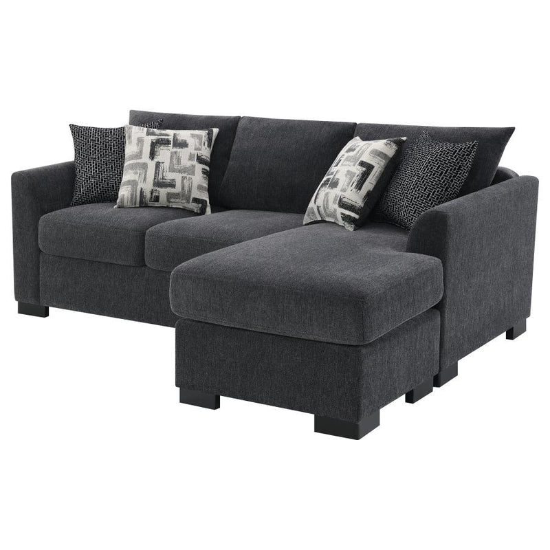 Storey - Upholstered Sleeper Sectional Chaise Sofa