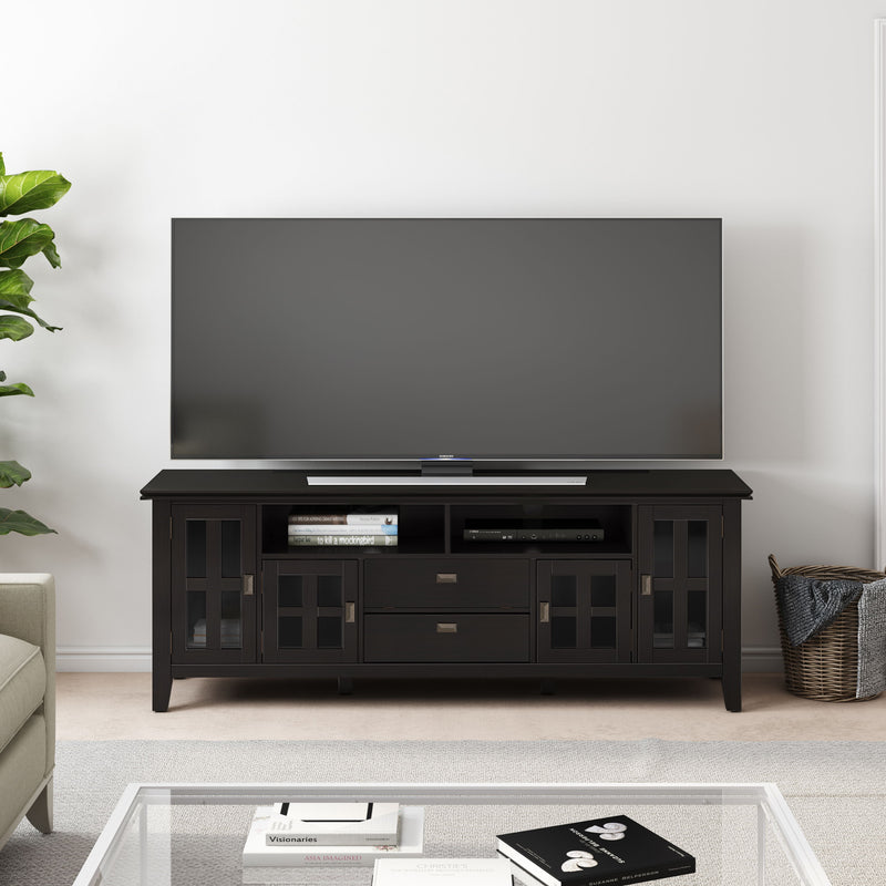 Artisan - TV Media Stand - Hickory Brown