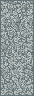 Macau - Non - Slip Accent Rug, Floral Charm