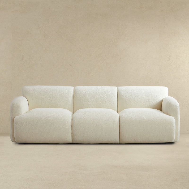 Simone - Sofa - Cream / White