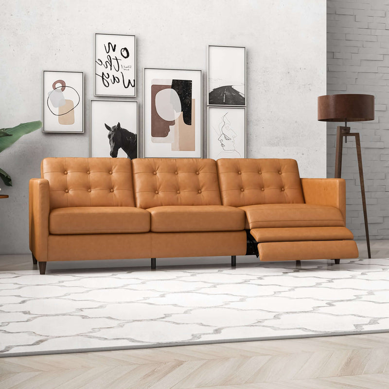 Christopher - Leather Electric Inclining Sofa