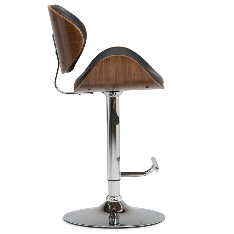 Marana - Multifunctional Handcrafted Bentwood Adjustable Swivel Bar Stool