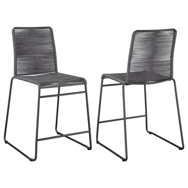 Jerome - Woven Rope Metal Chair (Set of 2)