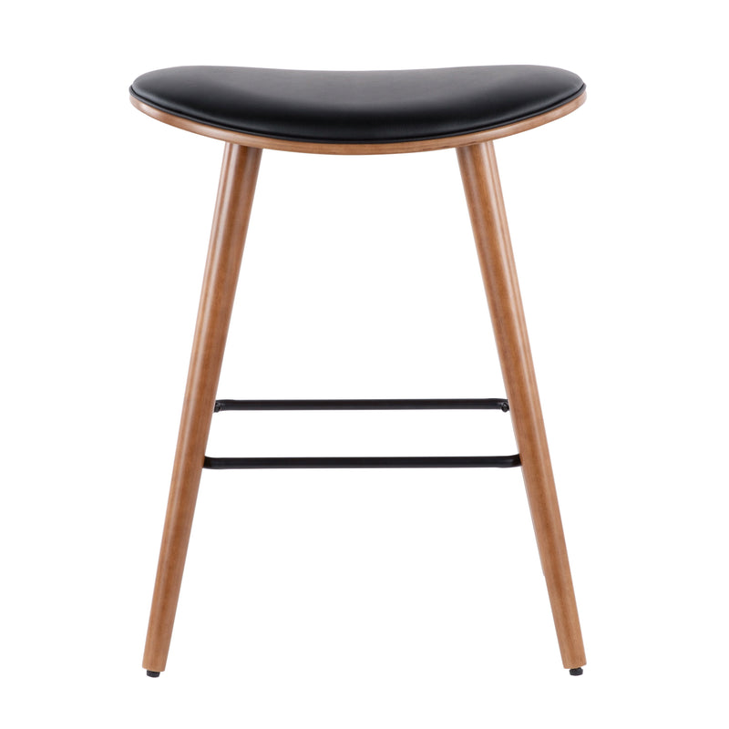 Saddle - Contemporary Counter Stool (Set of 2)