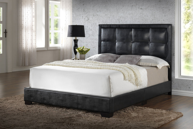 Durable Bed Sleek Modern