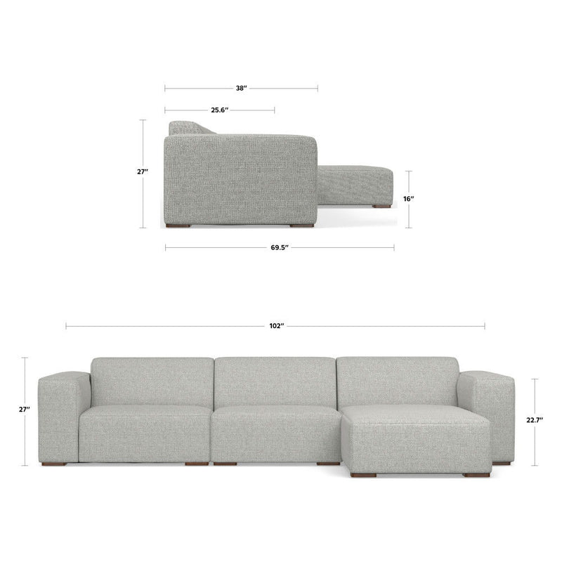 Rex - Handcrafted Sectional Sofa