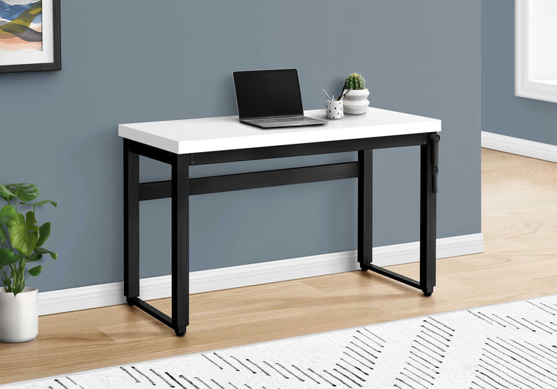 Computer Desk, Home Office, Standing, Adjustable, Laptop, Contemporary & Modern