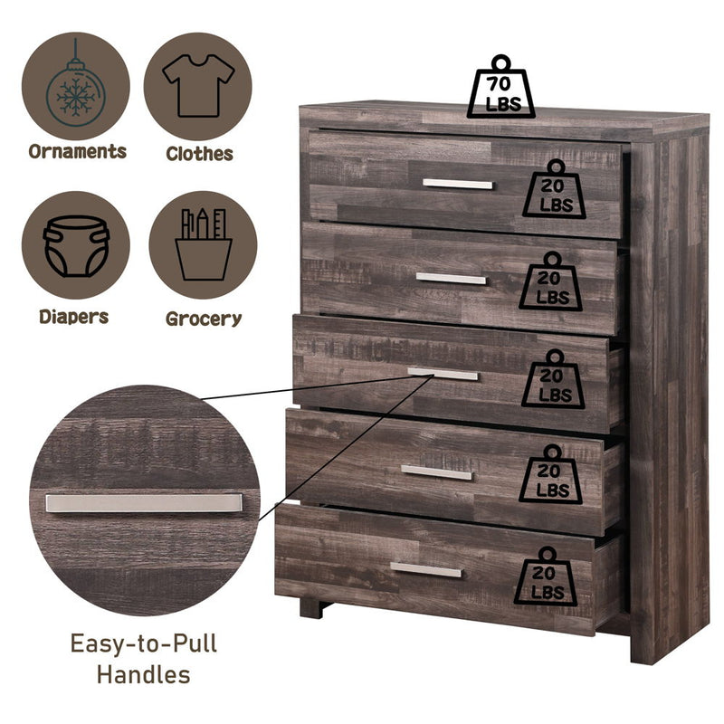 Juniper - Chest - Dark Cherry