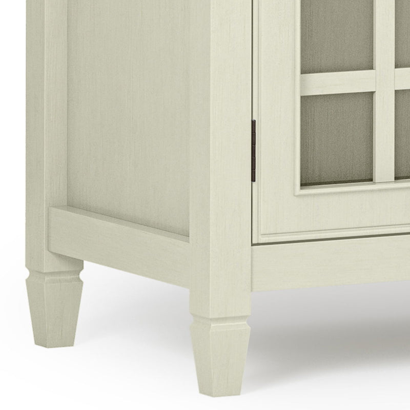 Connaught - Low Storage Cabinet - Antique White