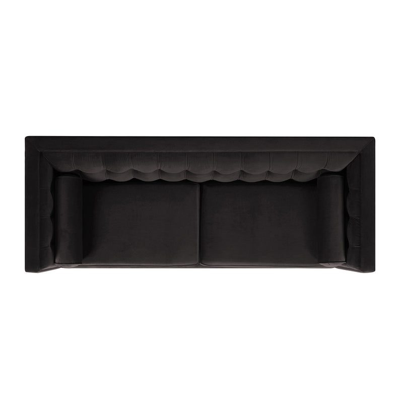 Jack - Modern Tuxedo Tufted Sofa