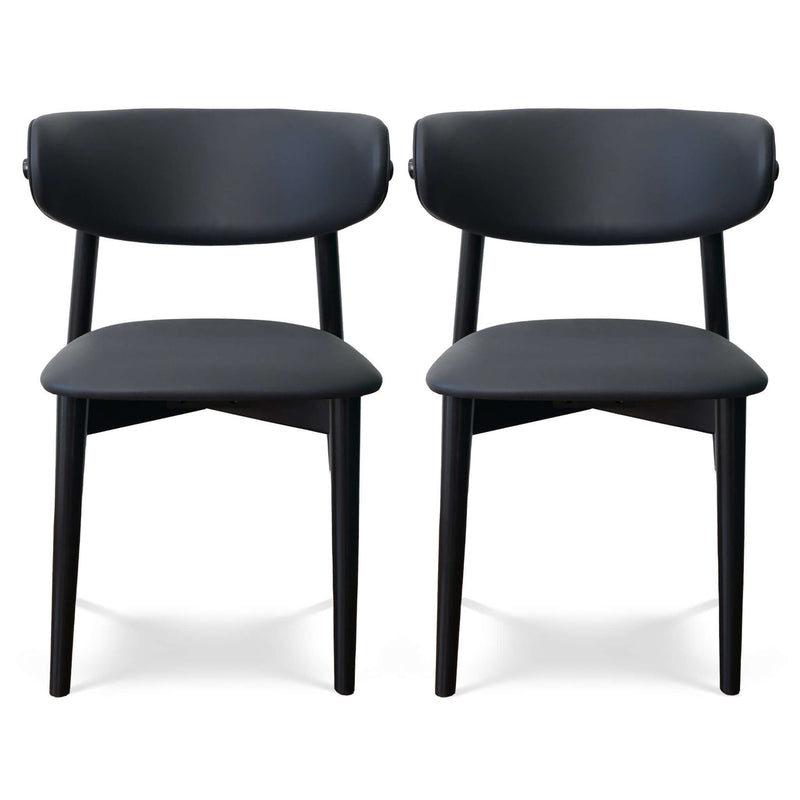 Korb - Dining Chair (Set of 2) - Black