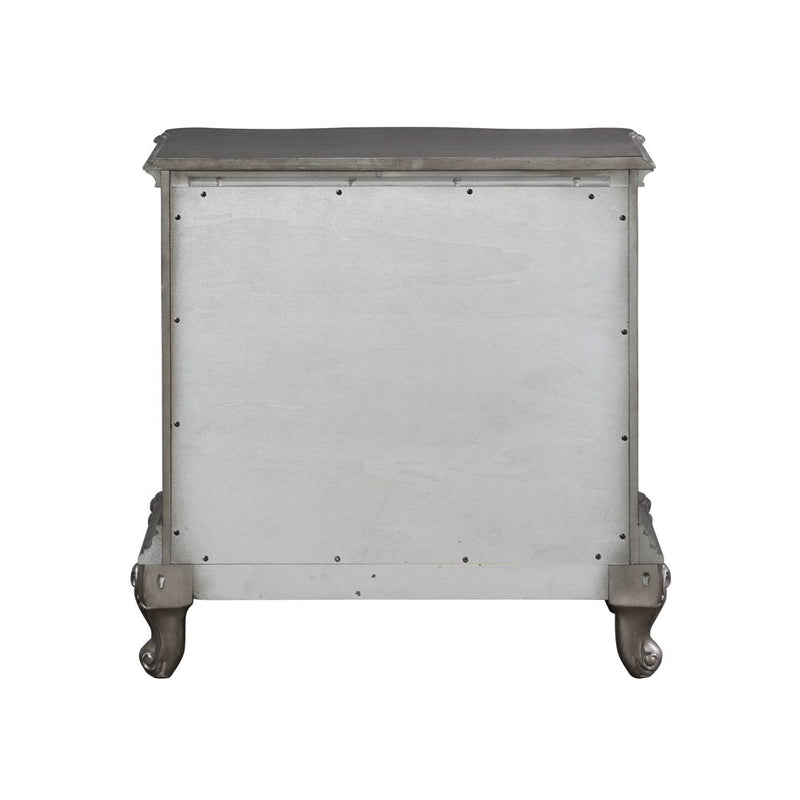 Ausonia - Nightstand - Antique Platinum - Finish