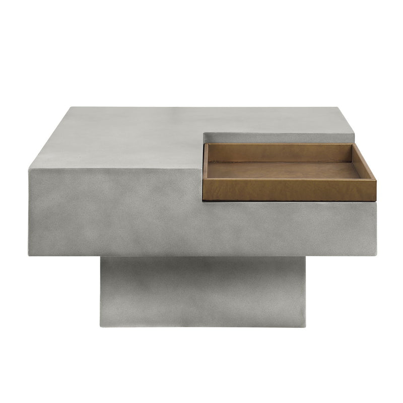 Kailano - Weathered Table - Gray