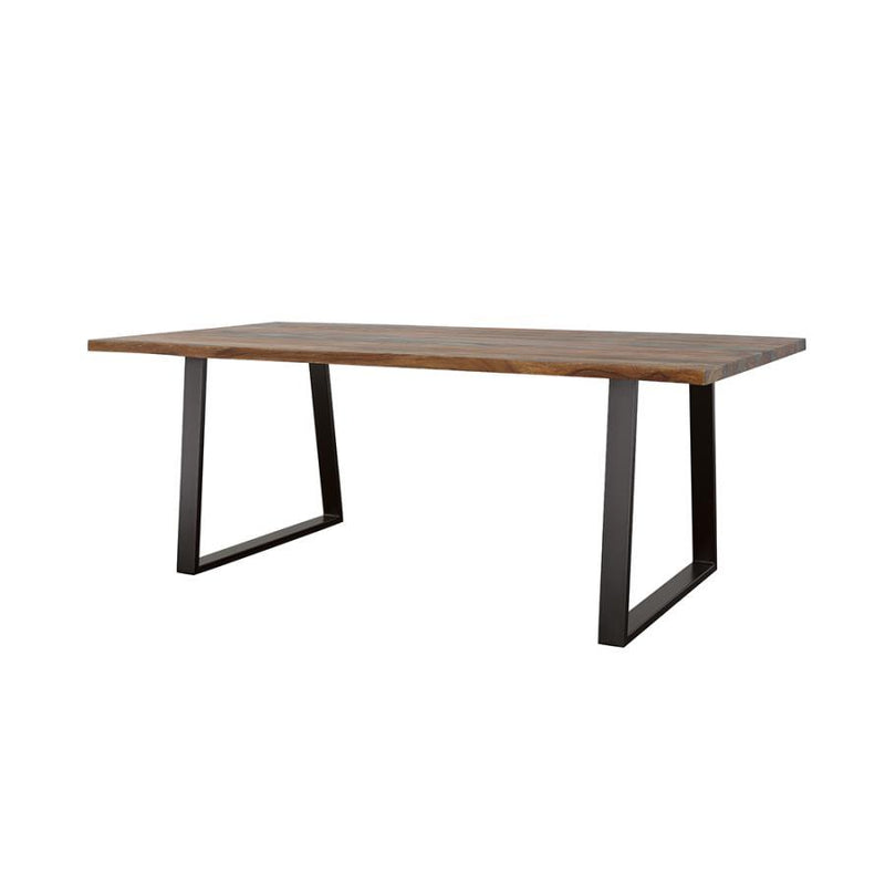 Ditman - Live Edge Dining Table - Gray Sheesham