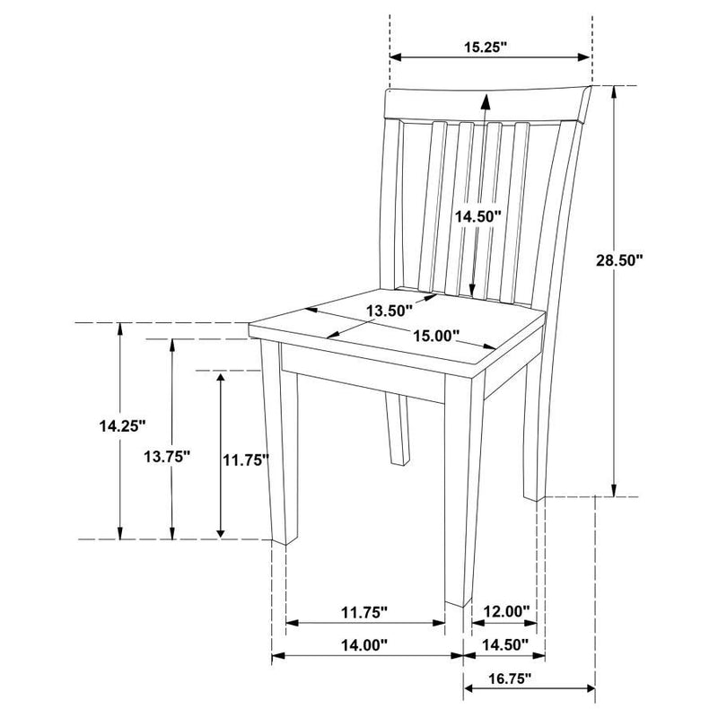 Rory - 5 Piece Kids Table And Chairs Set - Multi Color - Atlantic Fine Furniture Inc