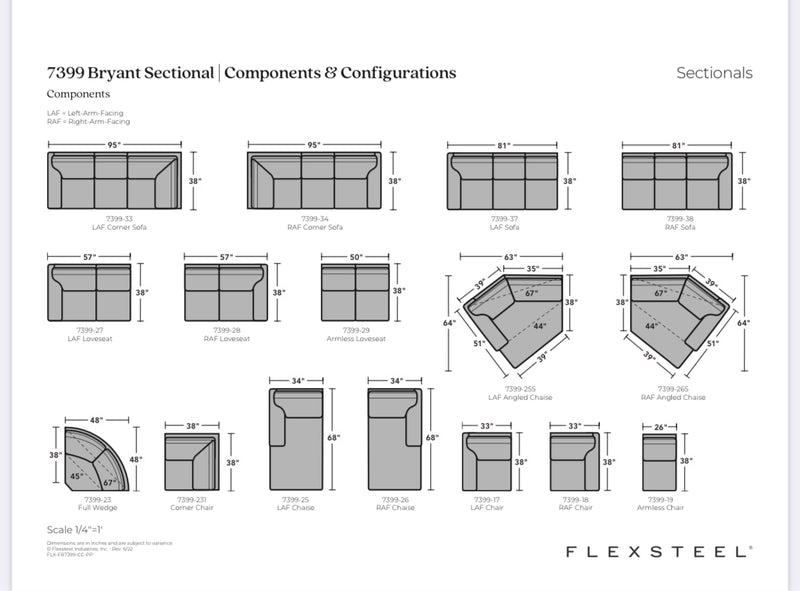 Bryant Sectional byFlexsteel