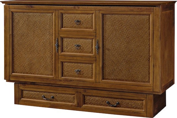 Kingston Rattan Cabinet Bed