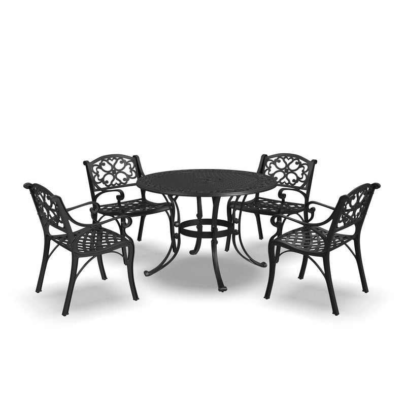 Sanibel - 42" Metal Outdoor Dining Set