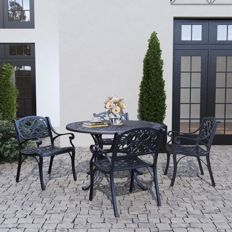 Sanibel - 48" Metal Outdoor Dining Set