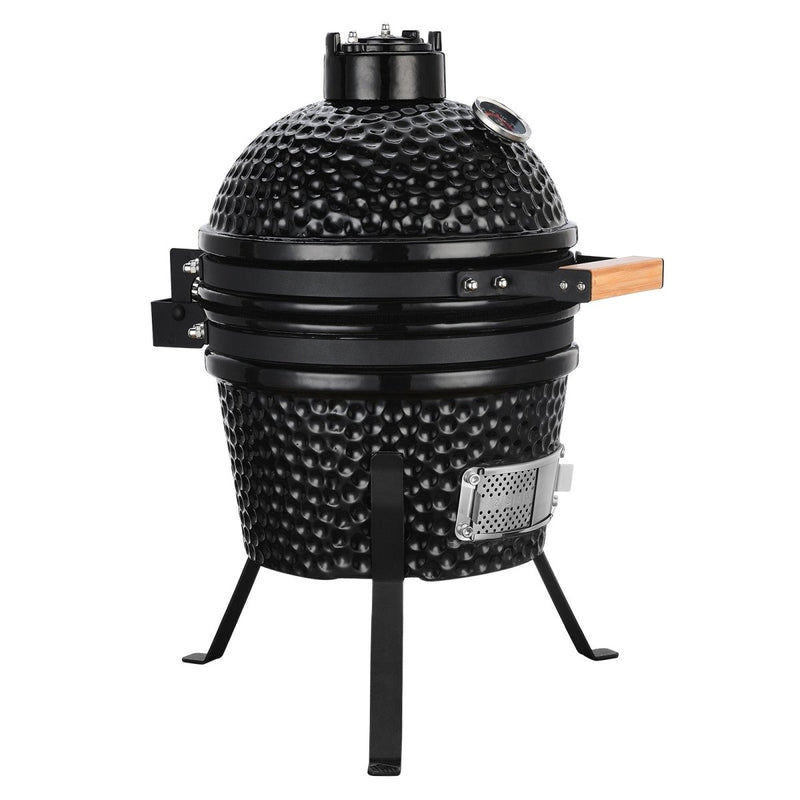 13 inch kamado grill-black - Atlantic Fine Furniture Inc