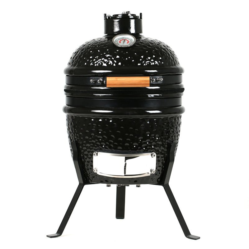 13 inch kamado grill-black - Atlantic Fine Furniture Inc