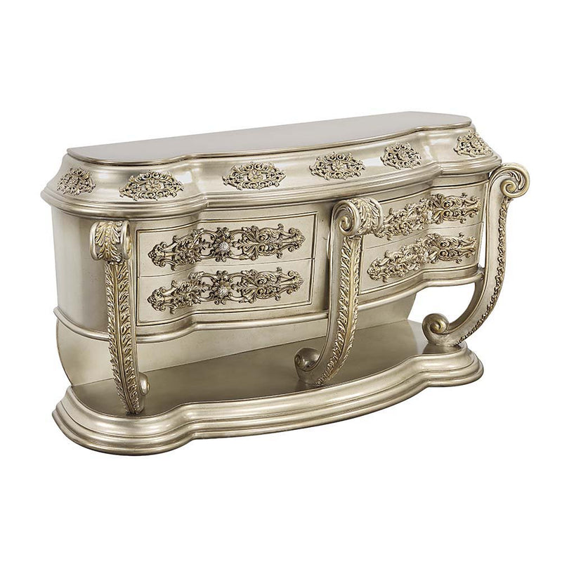 Danae - Dresser - Champagne & Gold Finish