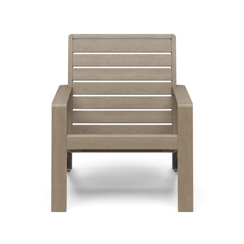 Sustain - Outdoor Lounge Chair - Gray, Dark - 32.75"