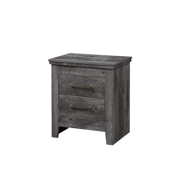 Vidalia - Nightstand - Rustic Gray Oak