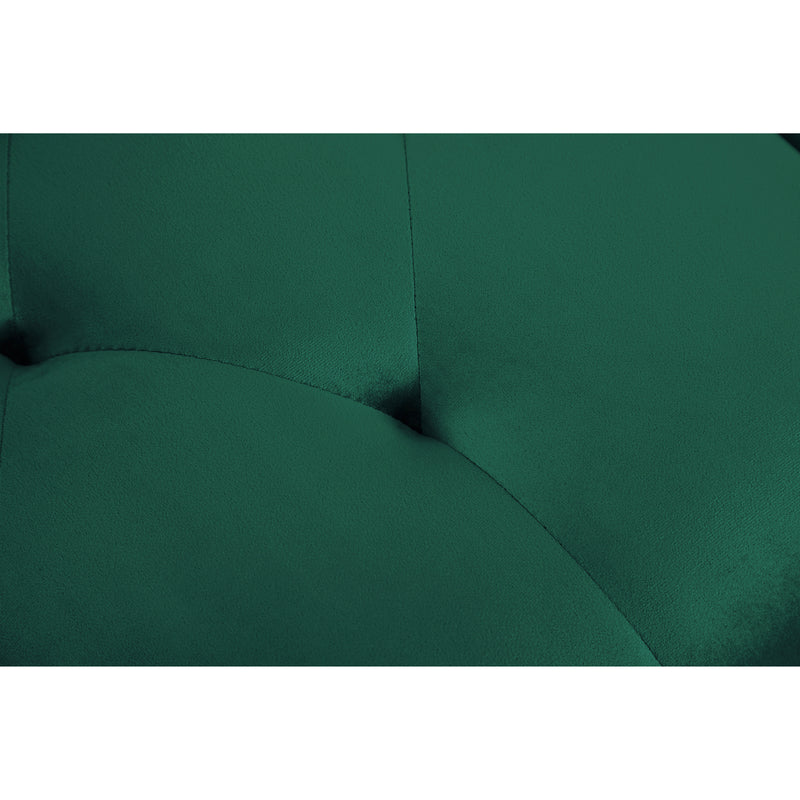 Convertible Sofa bed sleeper GREEN velvet (same as W223S00707。Size difference, See Details in page.)