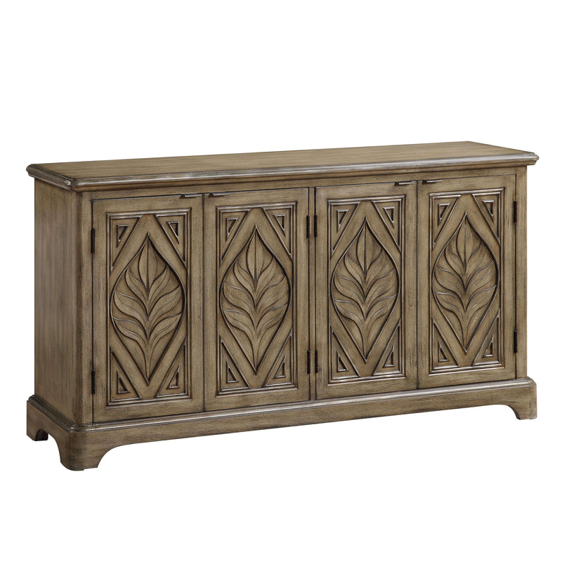 Orana - Accent Table - Oak Finish - Atlantic Fine Furniture Inc