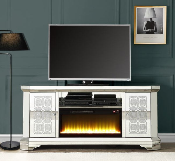 Noralie - TV Stand - Mirrored