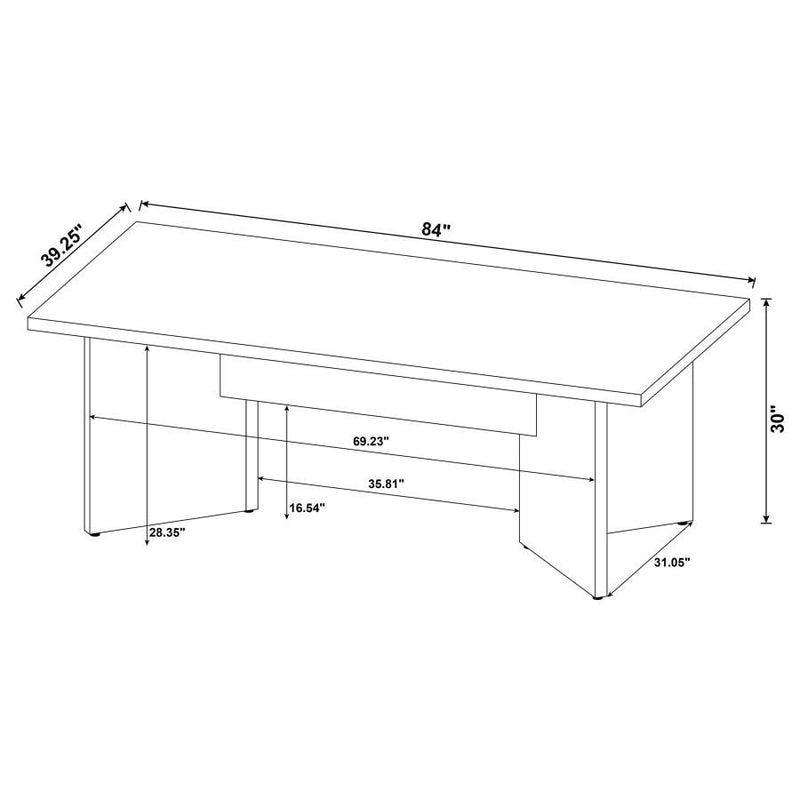 Jamestown - Composite Wood Dining Table - Mango