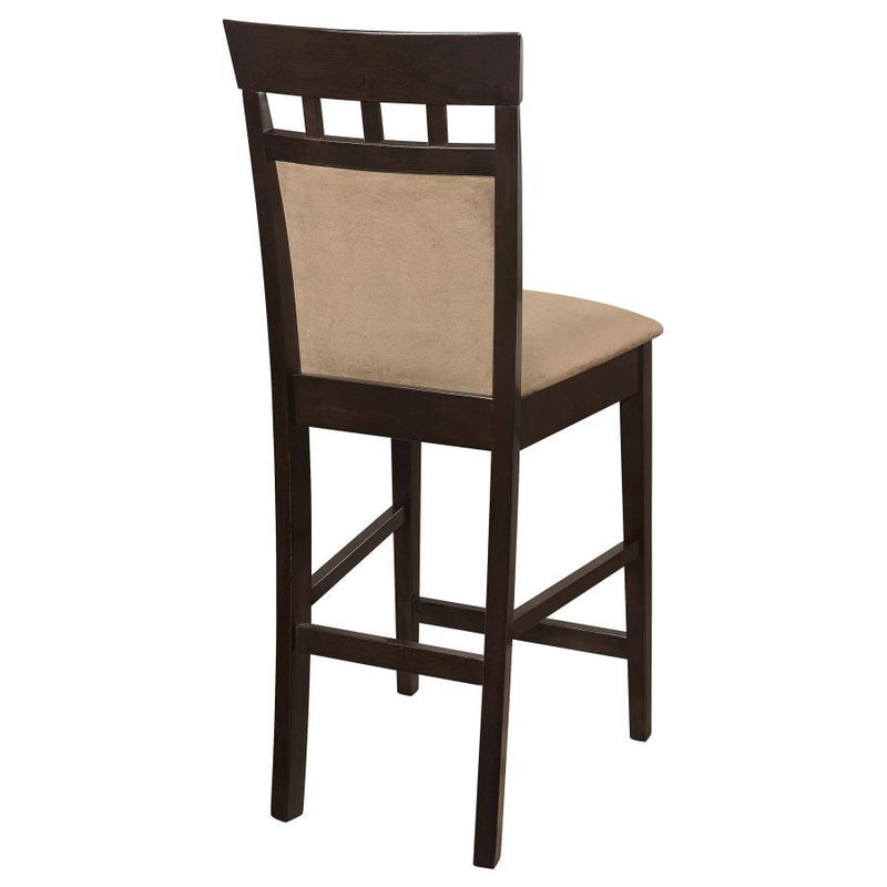 Gabriel - Closed Back Counter Chair (Set of 2) - Cappuccino