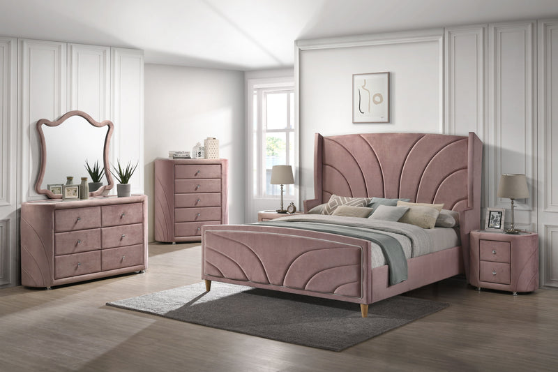 Salonia - Chest - Pink Velvet