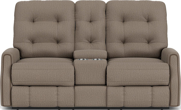 Devon - Loveseat With Console