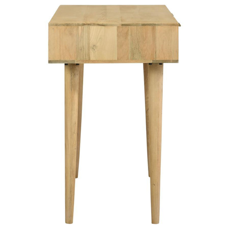 Zamora - 2-Drawer Entryway Console Accent Table - Natural