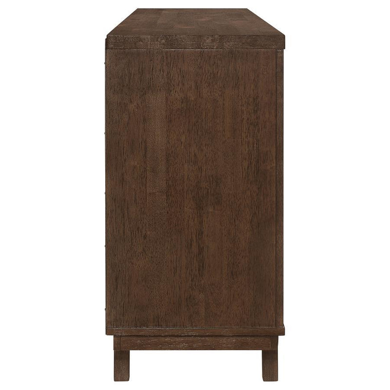 Reynolds - 2 Door Sideboard Buffet Storage Cabinet - Brown Oak