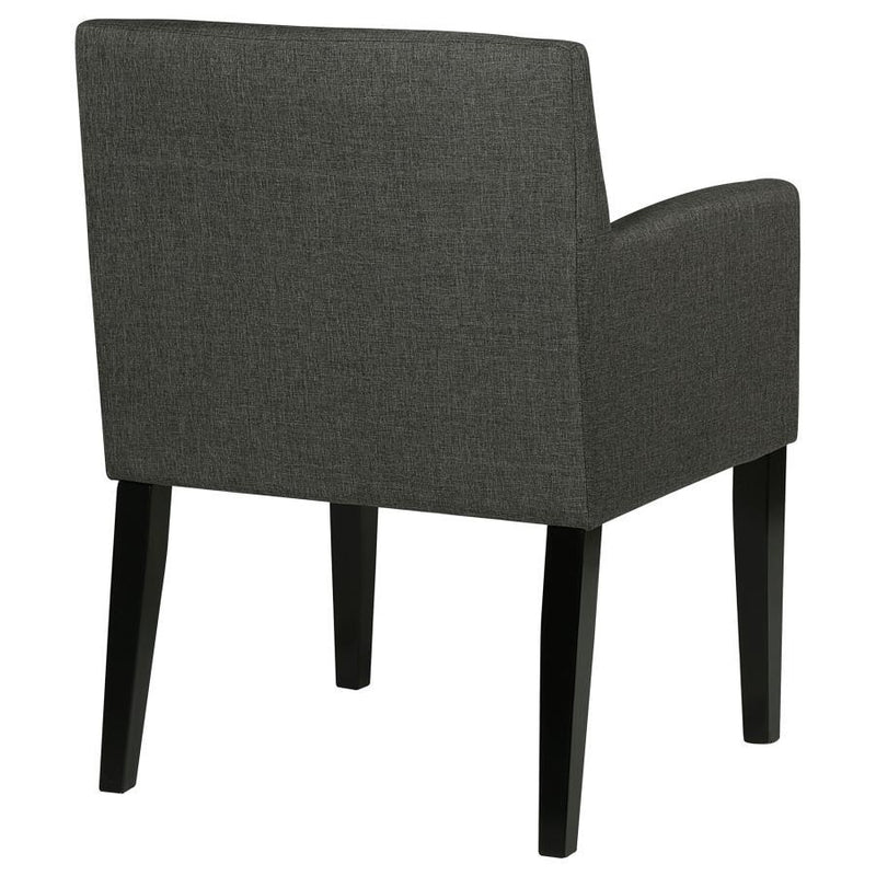 Catherine - Upholstered Dining Arm Chair (Set of 2) - Gray