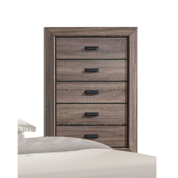 Lyndon - Chest - Weathered Gray Grain