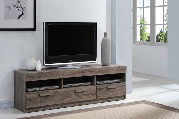 Alvin - TV Stand - Rustic Oak