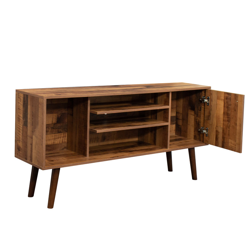 TV Stand Use in Living Room Furniture with 1 storage and 2 shelves Cabinet, high quality particle board,fir wood