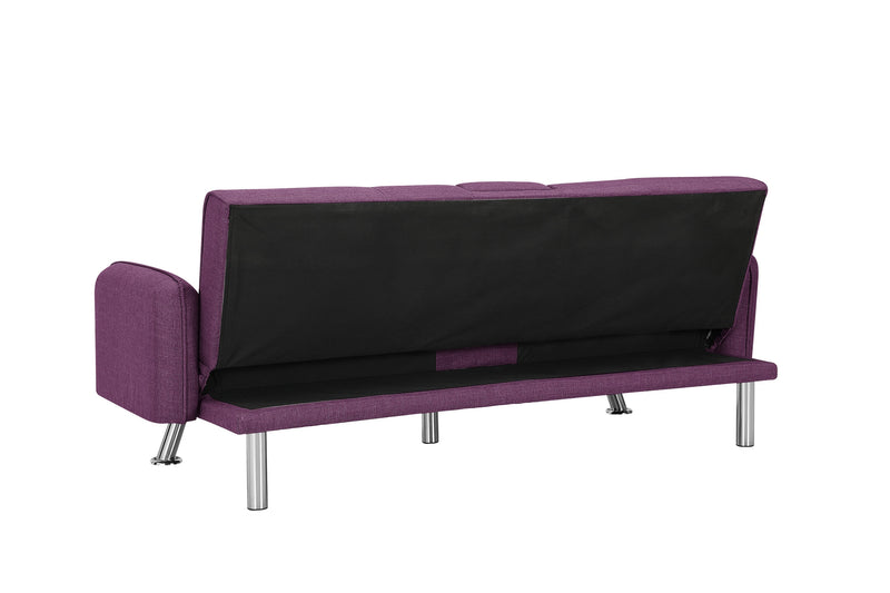 SLEEPER SOFA PURPLE COLOR（same  as W22339671。Size difference, See Details in page.）