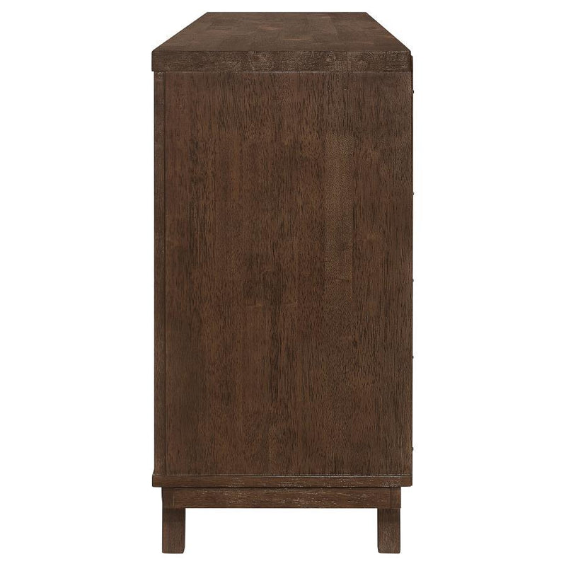 Reynolds - 2 Door Sideboard Buffet Storage Cabinet - Brown Oak