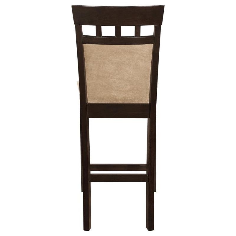 Gabriel - Closed Back Counter Chair (Set of 2) - Cappuccino - Atlantic Fine Furniture Inc