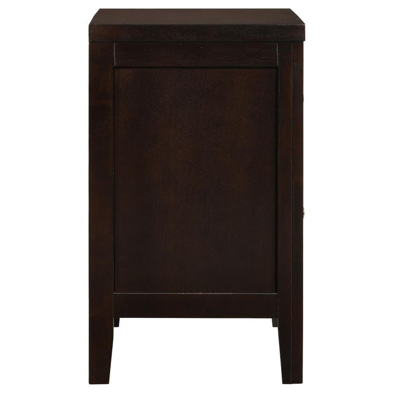 Carlton - 2-Drawer Nightstand - Cappuccino