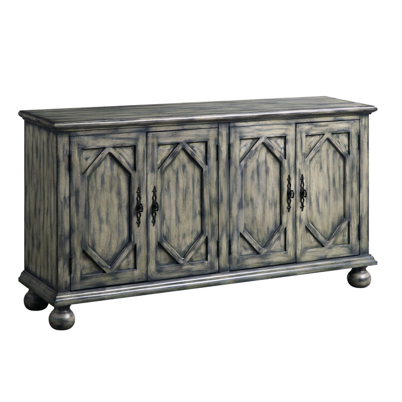 Pavan - Accent Table - Rustic Gray - Atlantic Fine Furniture Inc