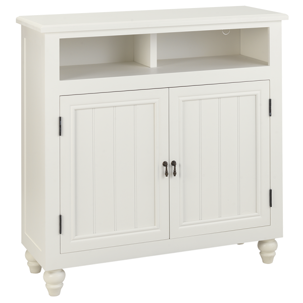 Coney Island Media Cabinet - White