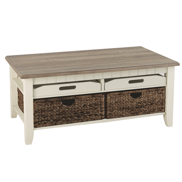 Santa Rosa Cocktail Table - Urban Grey Top